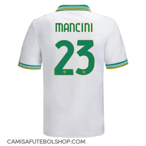 Camisa de time de futebol AS Roma Gianluca Mancini #23 Replicas 3º Equipamento 2025-26 Manga Curta
